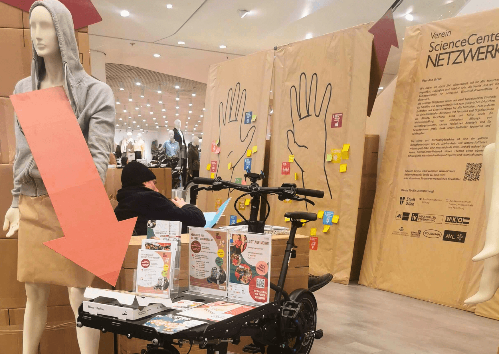 Klimaquiz Pop Up Gerngross Science Center Netzwerk 2026