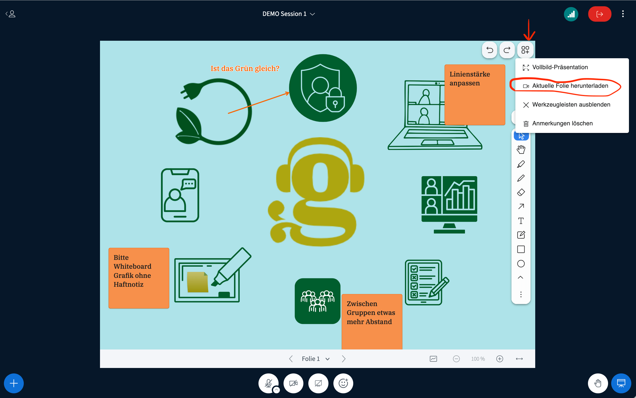 BBB aktuelle Folie downloaden