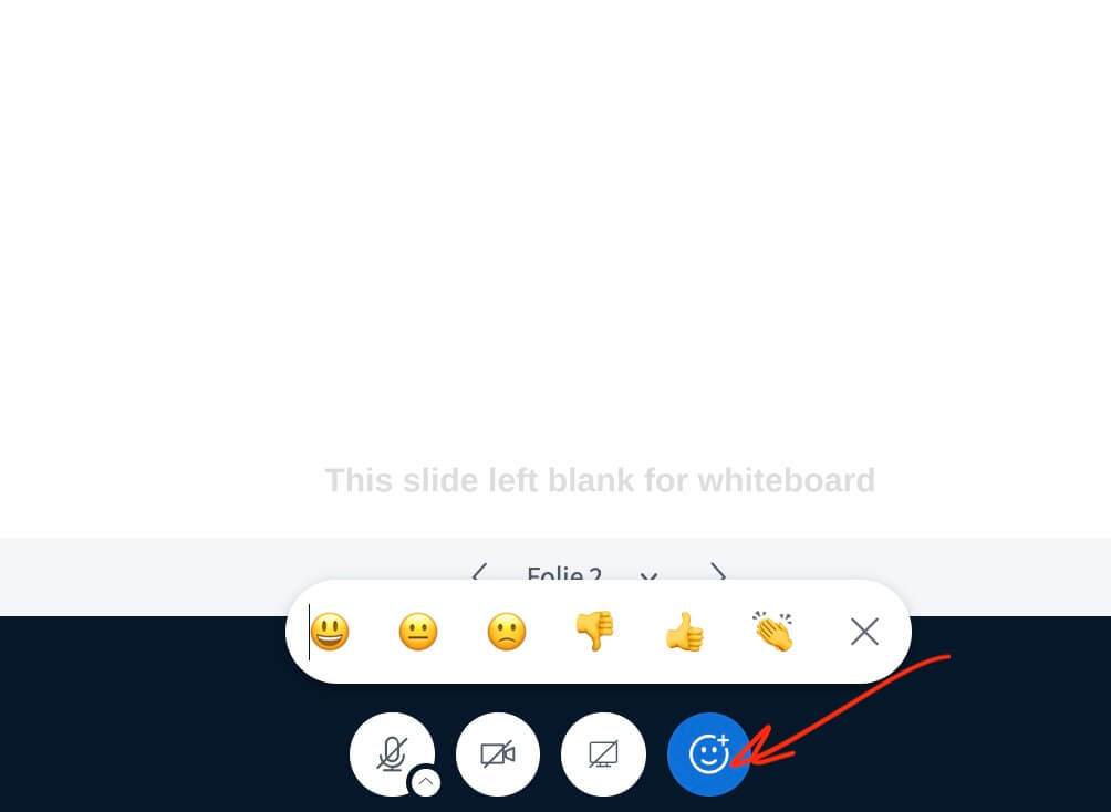 BigBlueButton Whiteboard Emojis