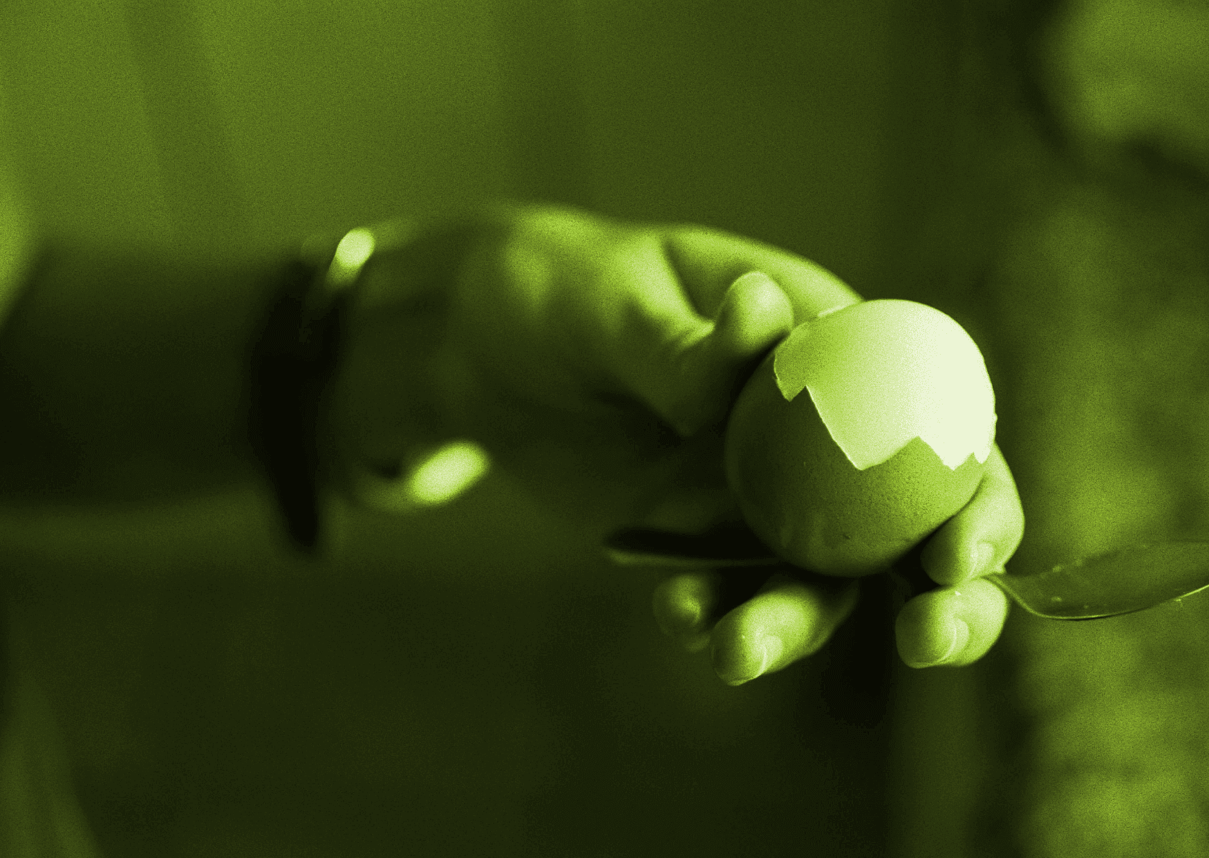 Tradition Eierpecken - Aufbruch der Schale Neubeginn