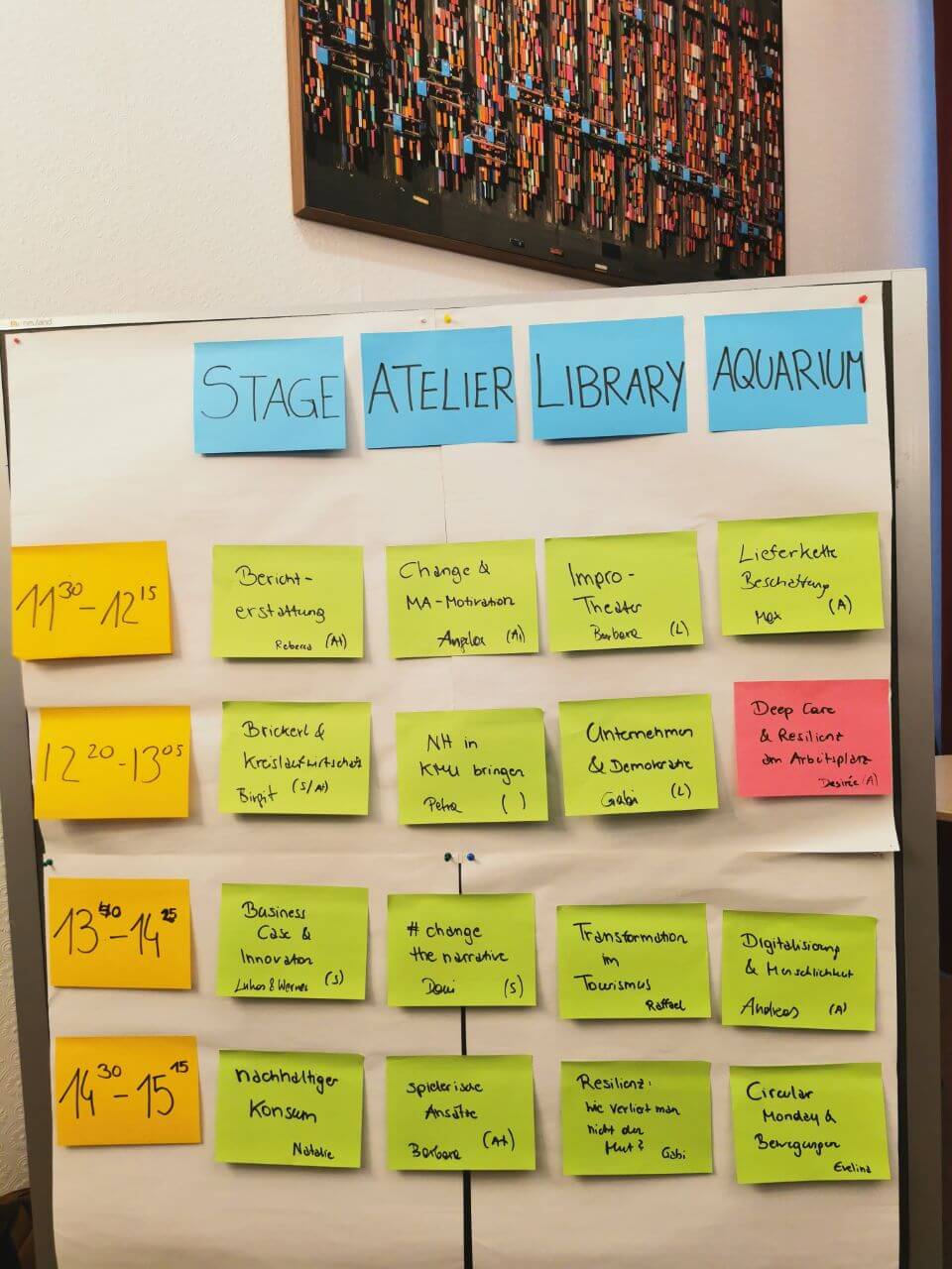 Themen am Sustainability Camp Wien 2026